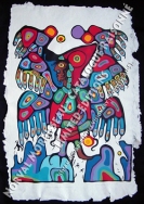 Norval Morrisseau Print - Shaman's Apprentice Visionary_small
