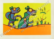 Norval Morrisseau Print - First Meeting_small