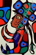 Norval Morrisseau Print - My Future Offspring_small