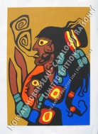 Norval Morrisseau Print - Me and My Daughter Lisa_small